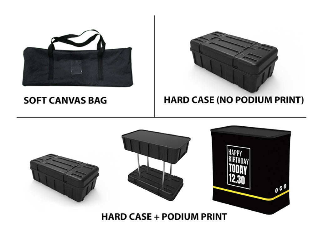 Professional 20ft x 20ft Booth Display Kit with Custom Printing - Display 201
