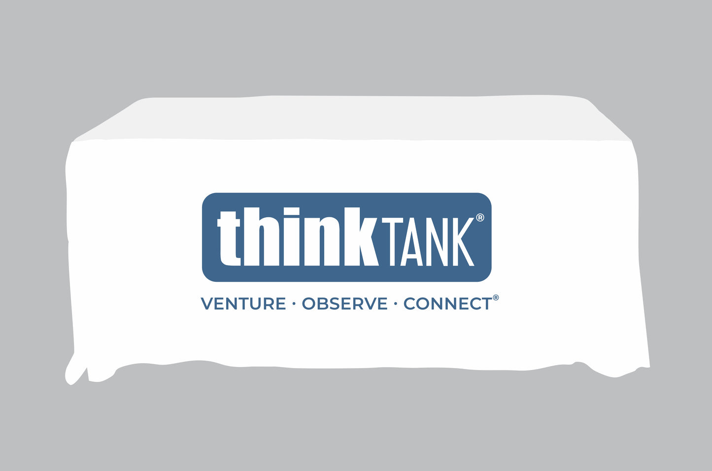 Custom Tablecloth - Think Tank