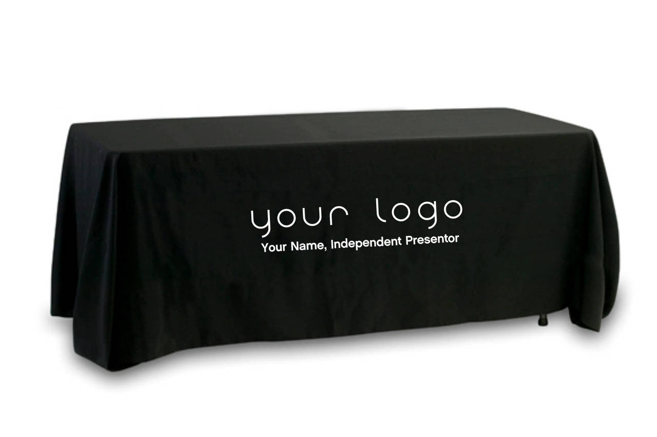 Your Logo Tablecloth- Single Color Logo