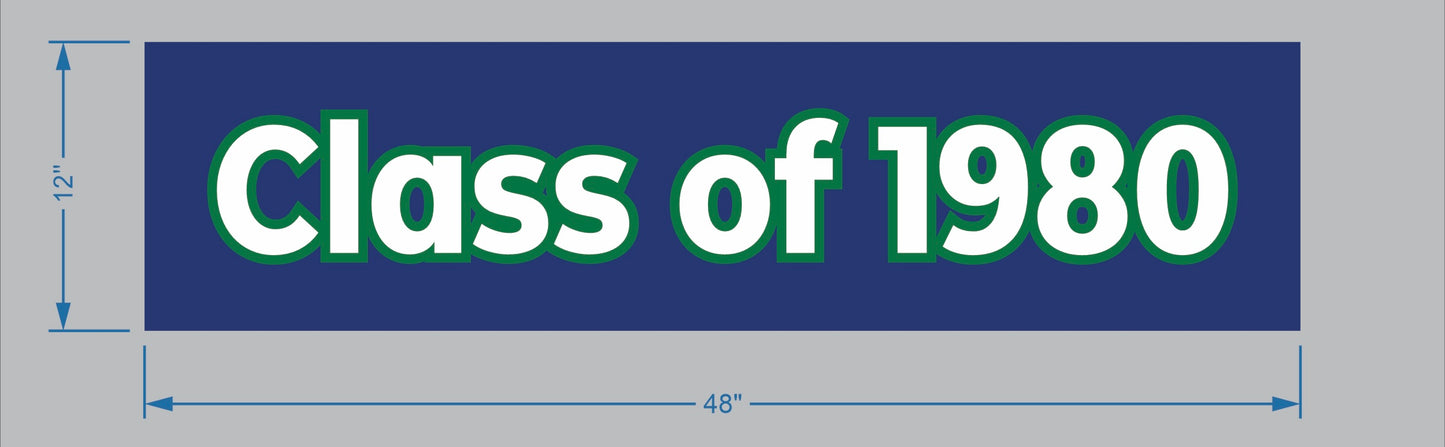 MVNU Class of 1980 Banner