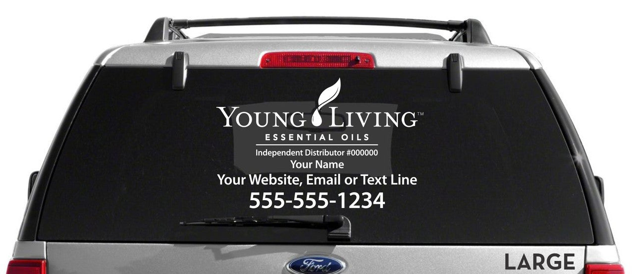 Young Living Decal - Single Color