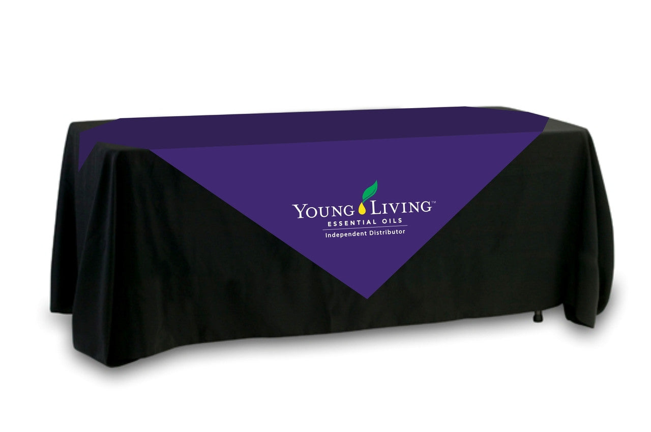 Young Living Table Overlay - Multi Color Logo
