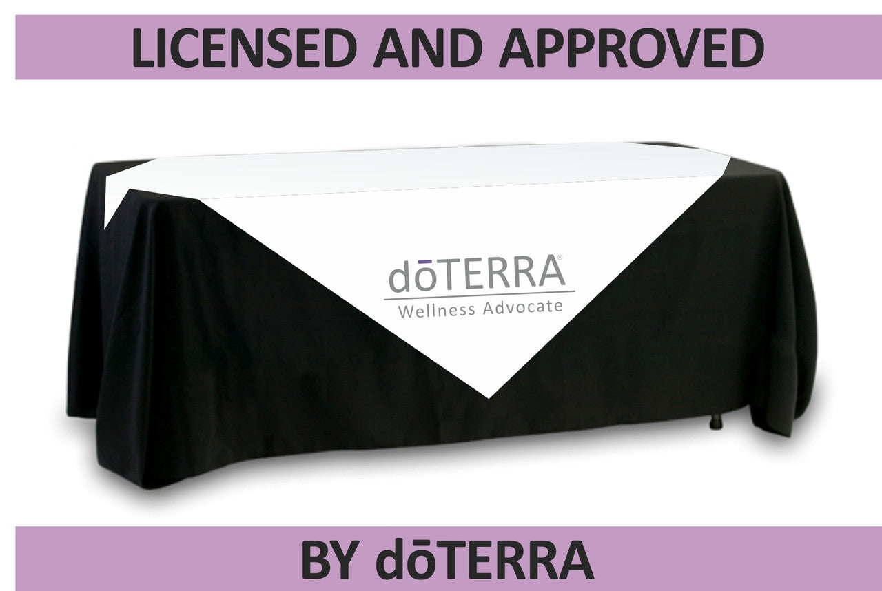 doTERRA Table Overlay - Multi-Color Logo - Approved Licensed Product!