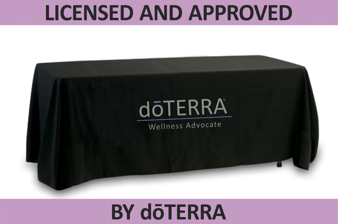 doTERRA Tablecloth - Multi-Color Logo - Approved Licensed Product!