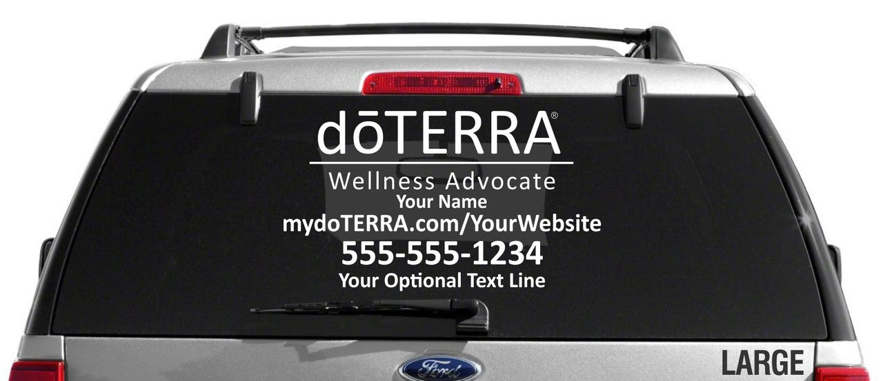 doTERRA Decal - Single Color