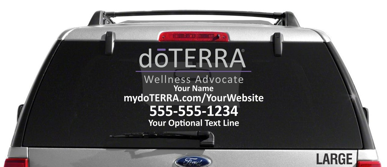doTERRA Decal - Tri Color