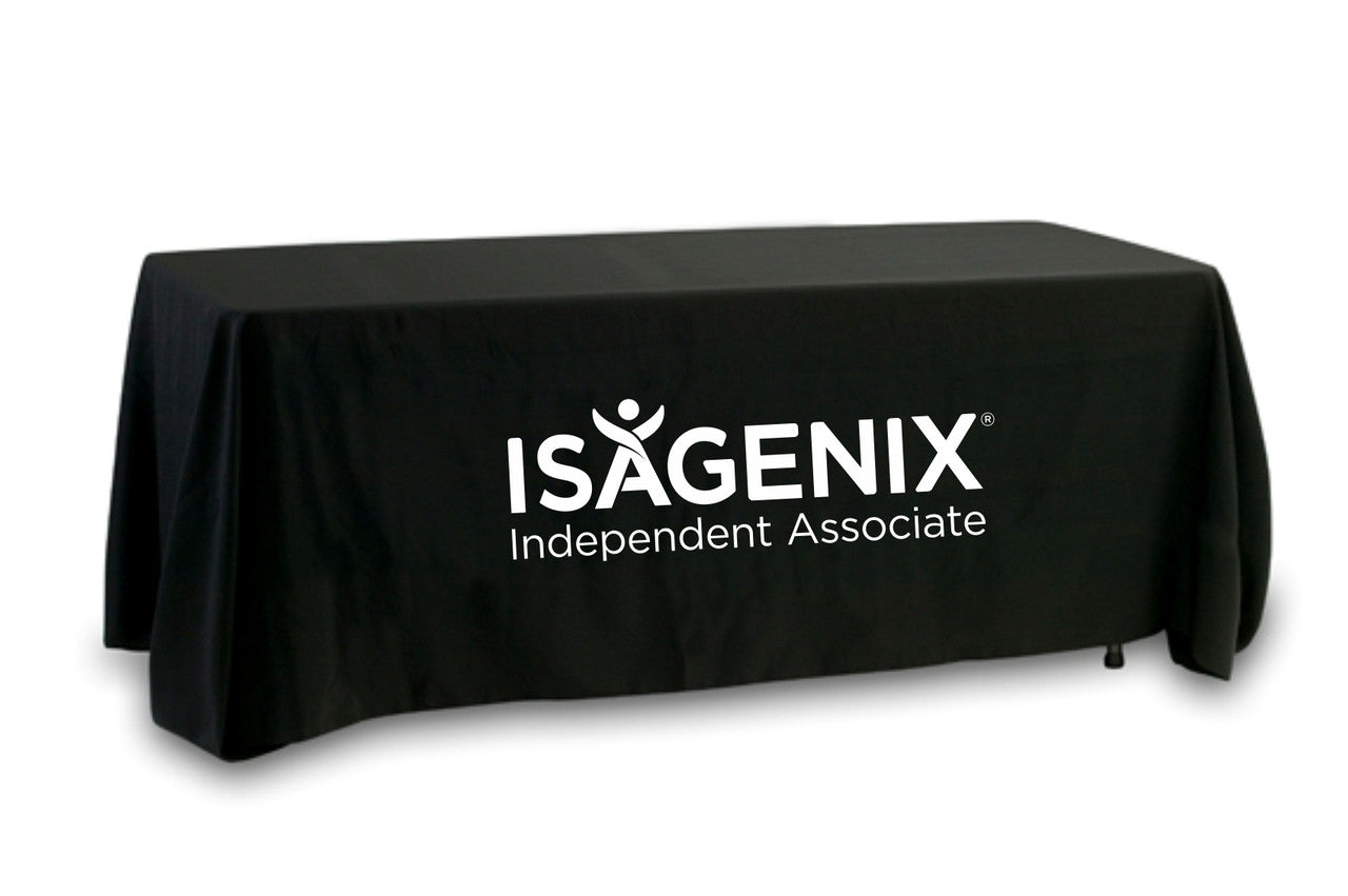 Isagenix Tablecloth - Single Color - Current Logo