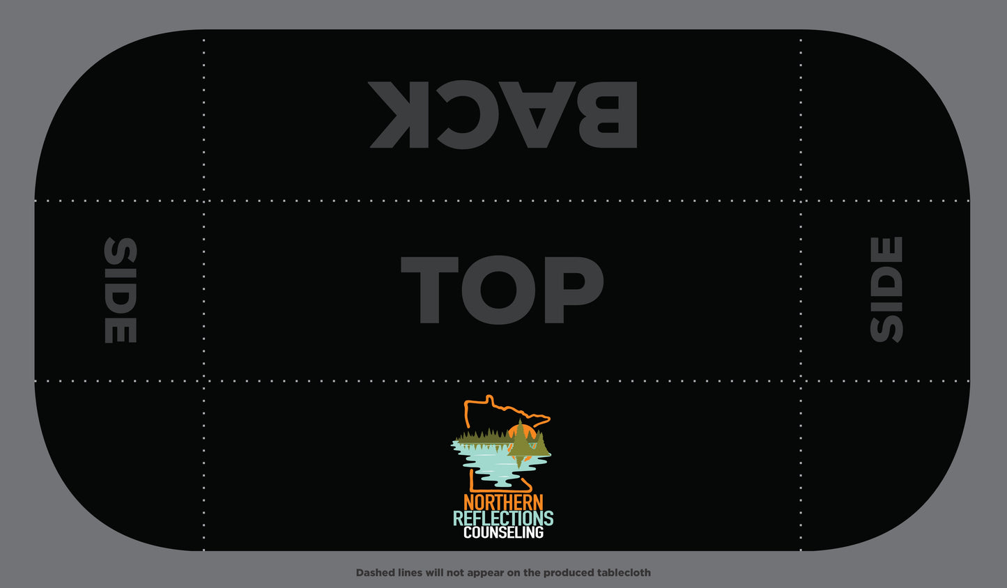 Custom Premium Tablecloth - Northern Reflections Counseling