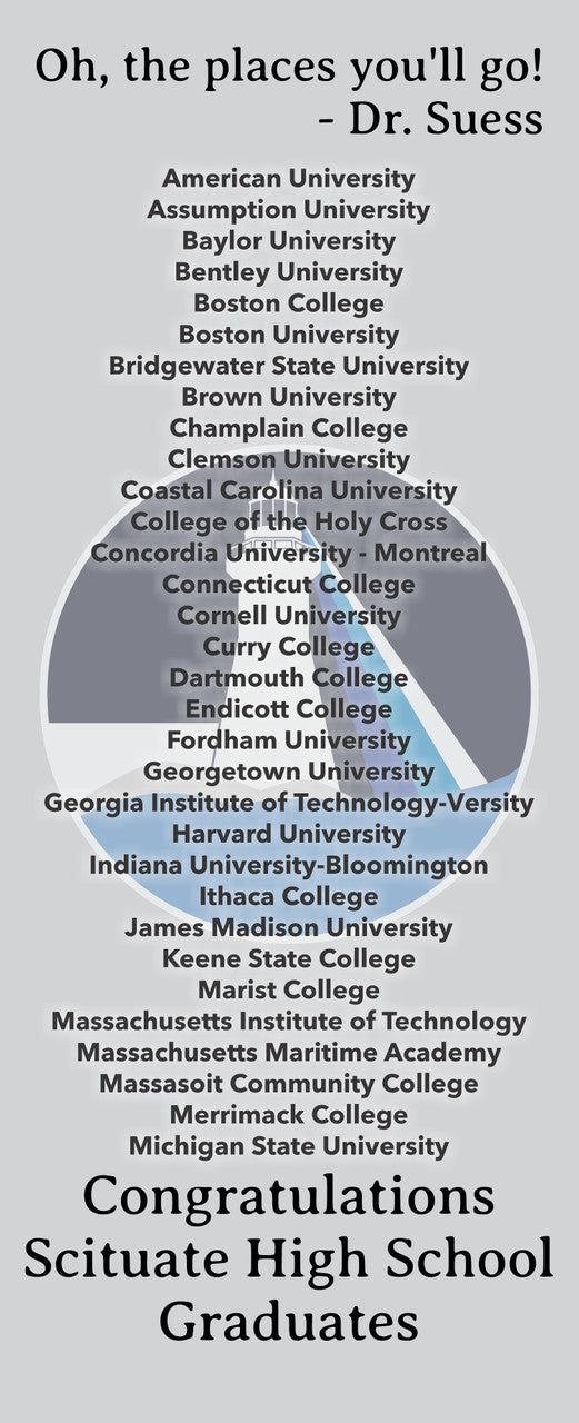 Retractable Banner Set - Scituate Schools REPLACEMENT