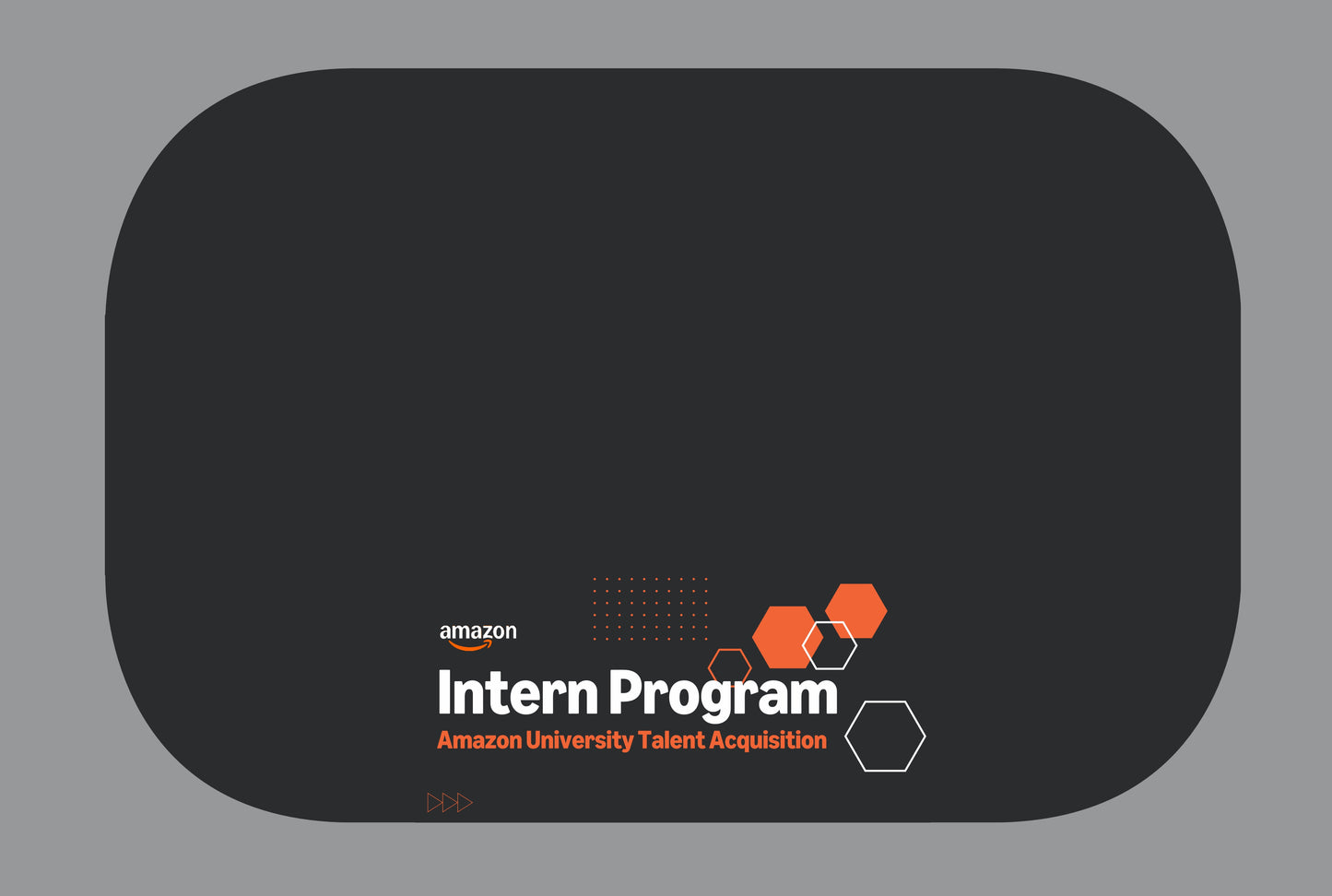 Custom Tablecloth - Amazon Intern Program