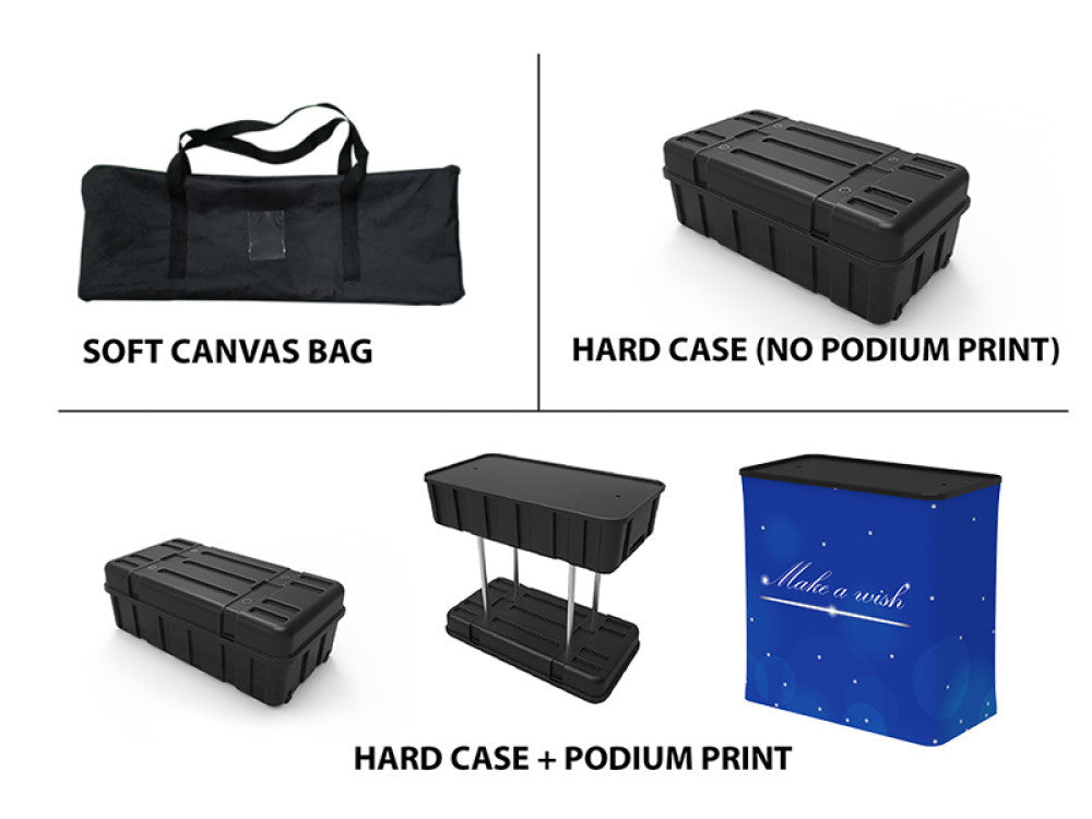Professional 10ft x 10ft Booth Display Kit with Custom Printing - Display 13