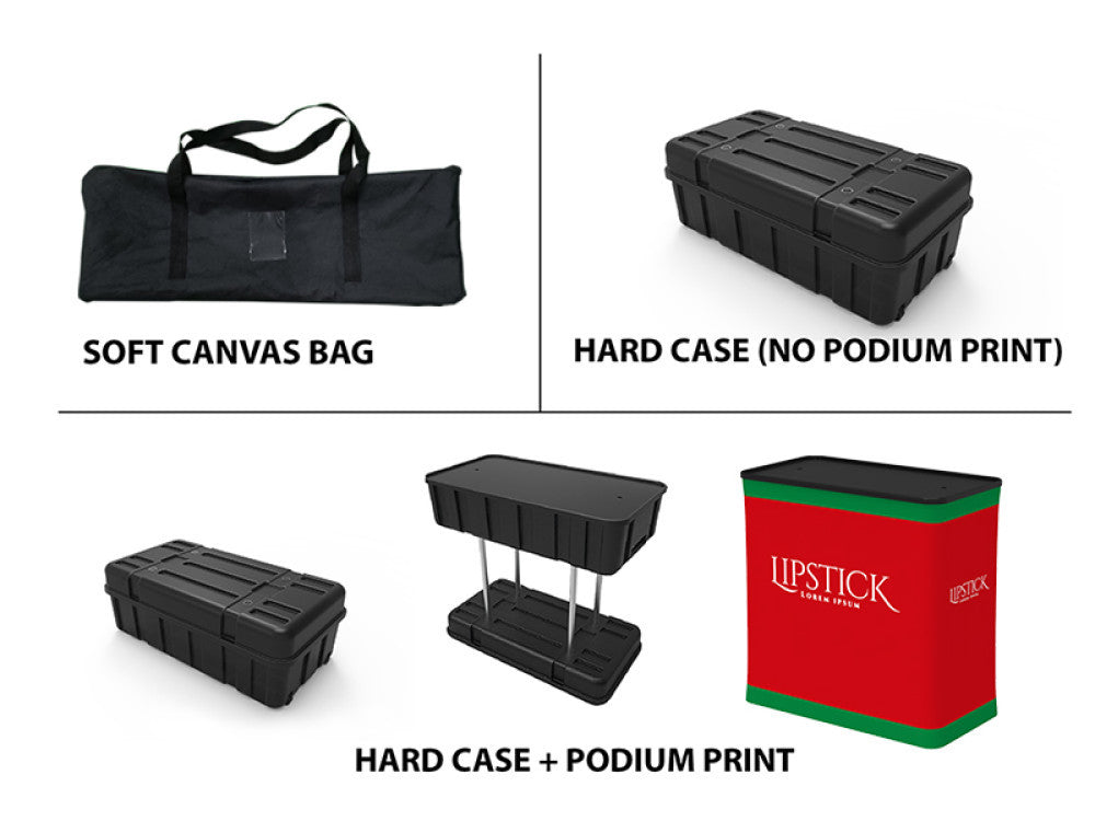 Professional 10ft x 10ft Booth Display Kit with Custom Printing - Display 14