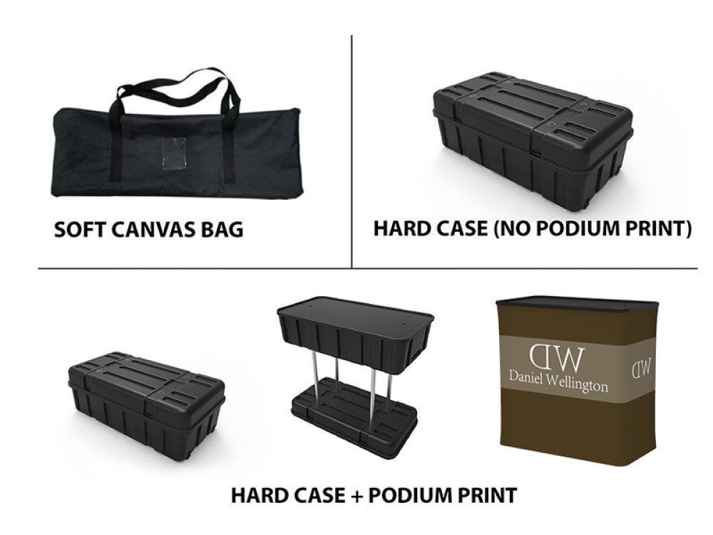 Professional 10ft x 10ft Booth Display Kit with Custom Printing - Display 1