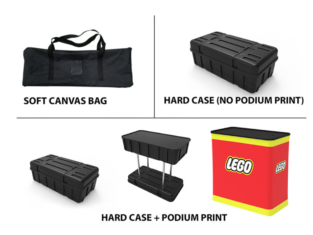 Professional 10ft x 10ft Booth Display Kit with Custom Printing - Display 9