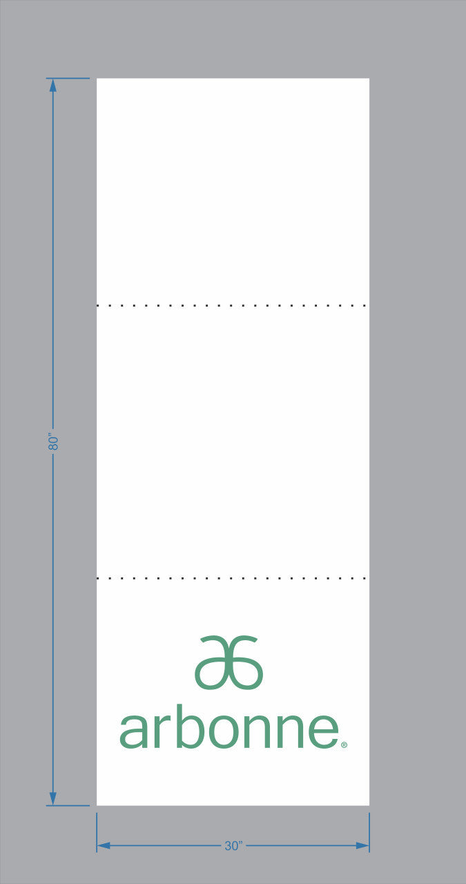 Arbonne Full Color Table Runner - 30" x 80" - New Logo