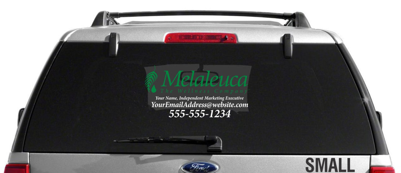 Melaleuca Dual Color Custom Vehicle Decal