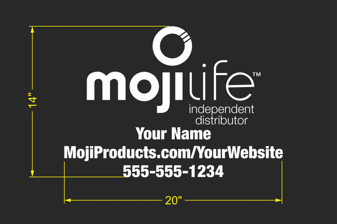 MojiLife Single Color Custom Vehicle Decal