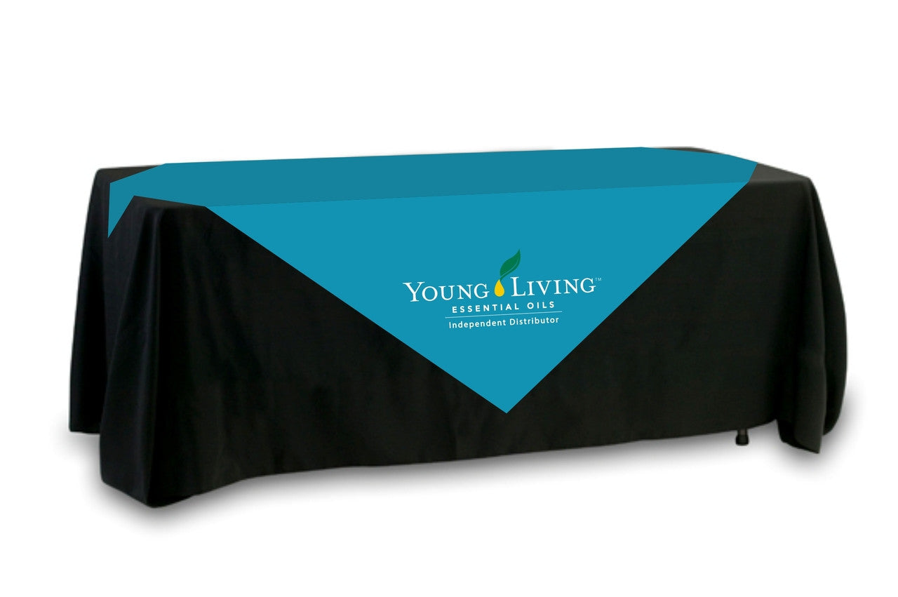 Young Living Table Overlay - Multi Color Logo