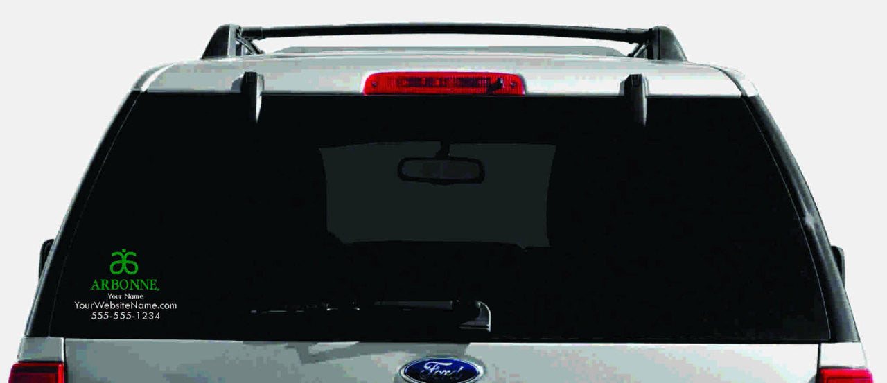 Arbonne Dual-Color Logo Car Decal