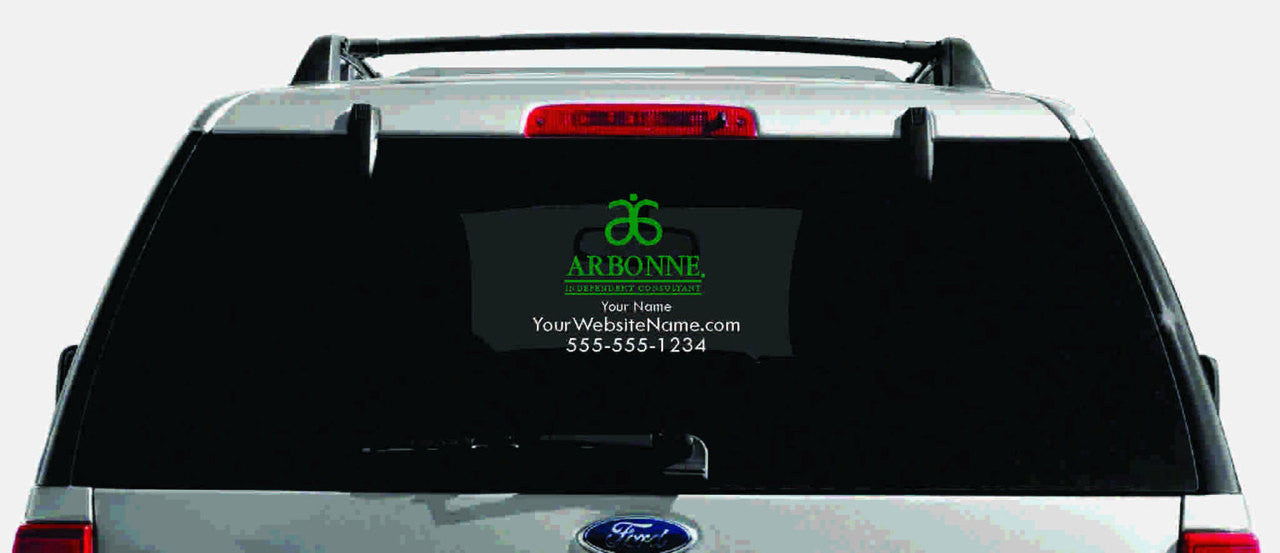 Arbonne Dual-Color Logo Car Decal