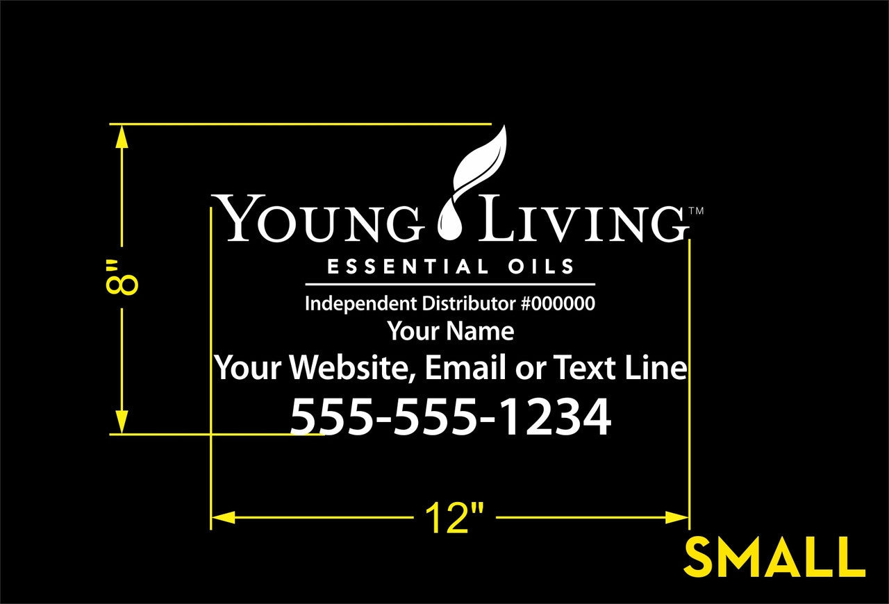 Young Living Decal - Single Color