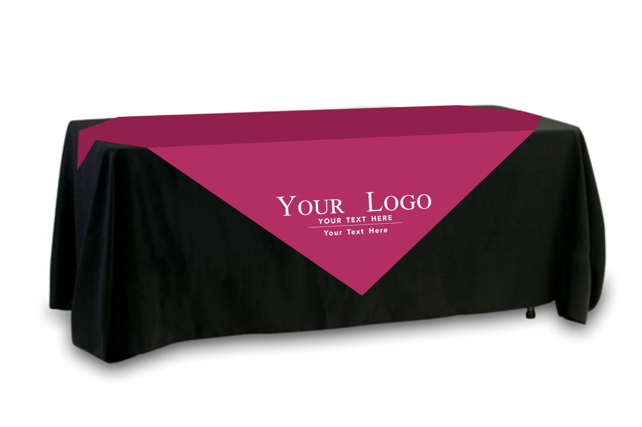 Your Logo Table Overlay - Single Color Logo