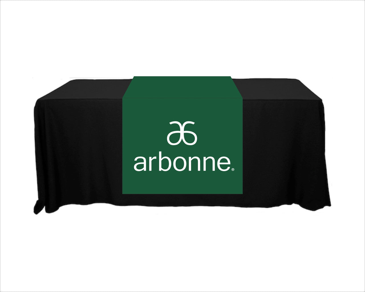 Arbonne Full Color Table Runner - 30" x 80" - New Logo