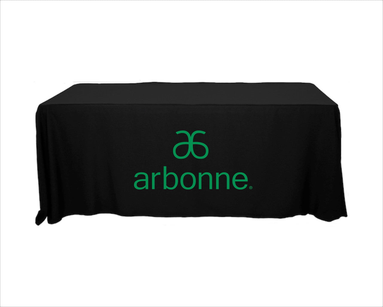 Arbonne Tablecloth - Single Color Logo - New Logo