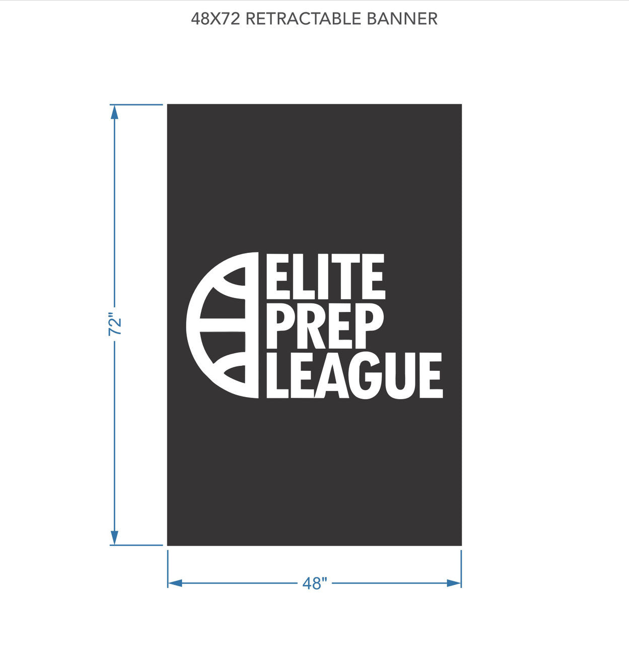Custom Hanging Banner - Elite Prep League