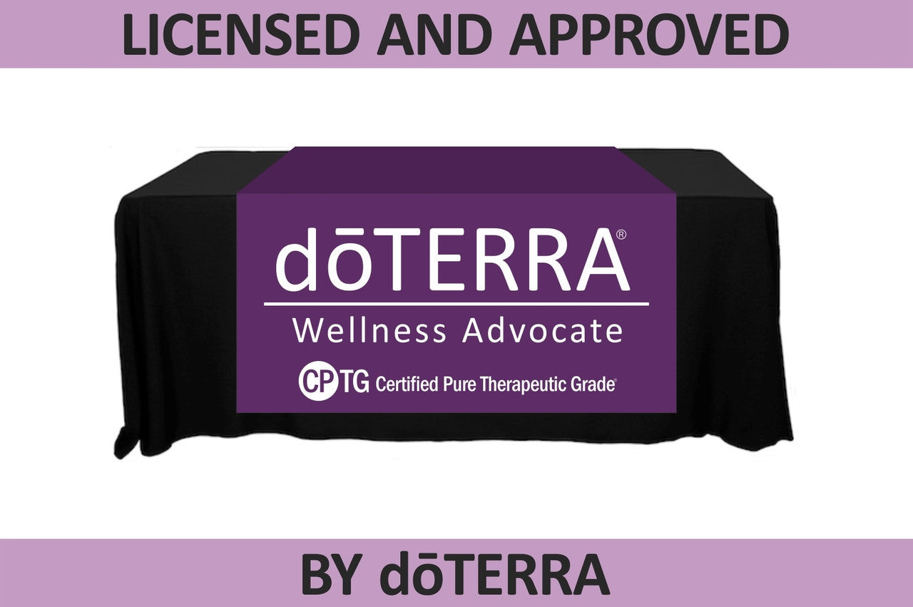 doTERRA Table Runner with CPTG Feature - Non-Personalized - 48" x 80"