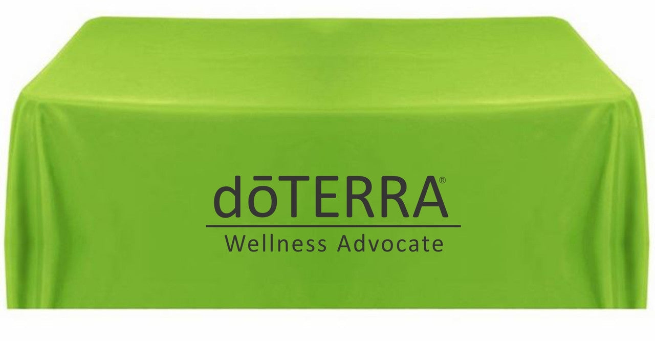 doTERRA Tablecloth - Single Color Logo - Approved Licensed Product!