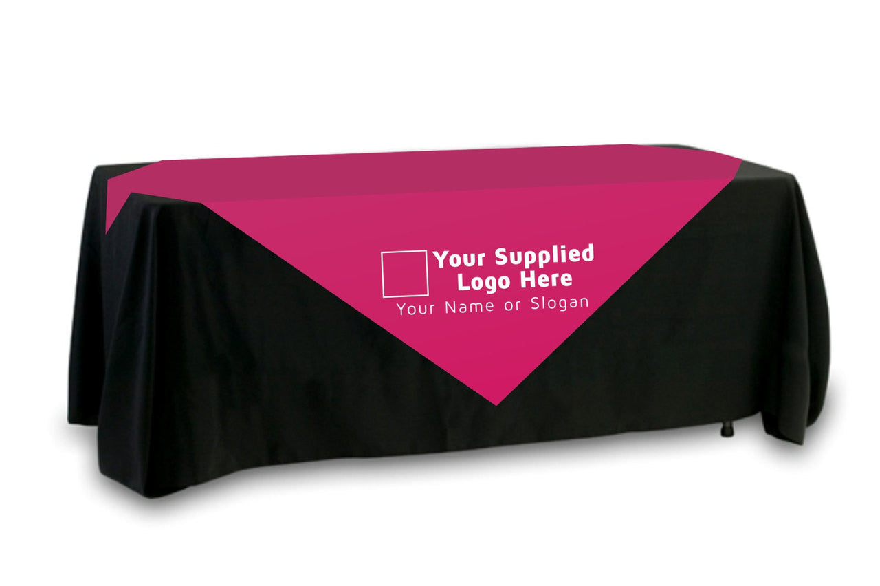 Your Supplied Logo Table Overlay (Single Color Logo)