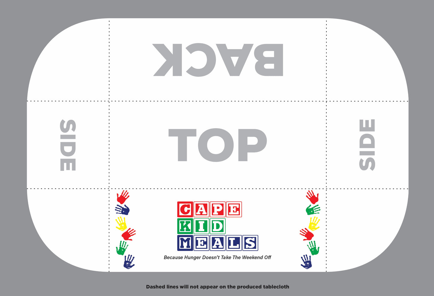 Custom Tablecloth - Cape Kid Meals
