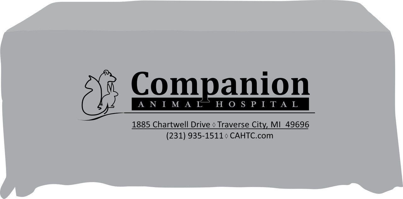 Custom Tablecloth - Companion Animal Hospital
