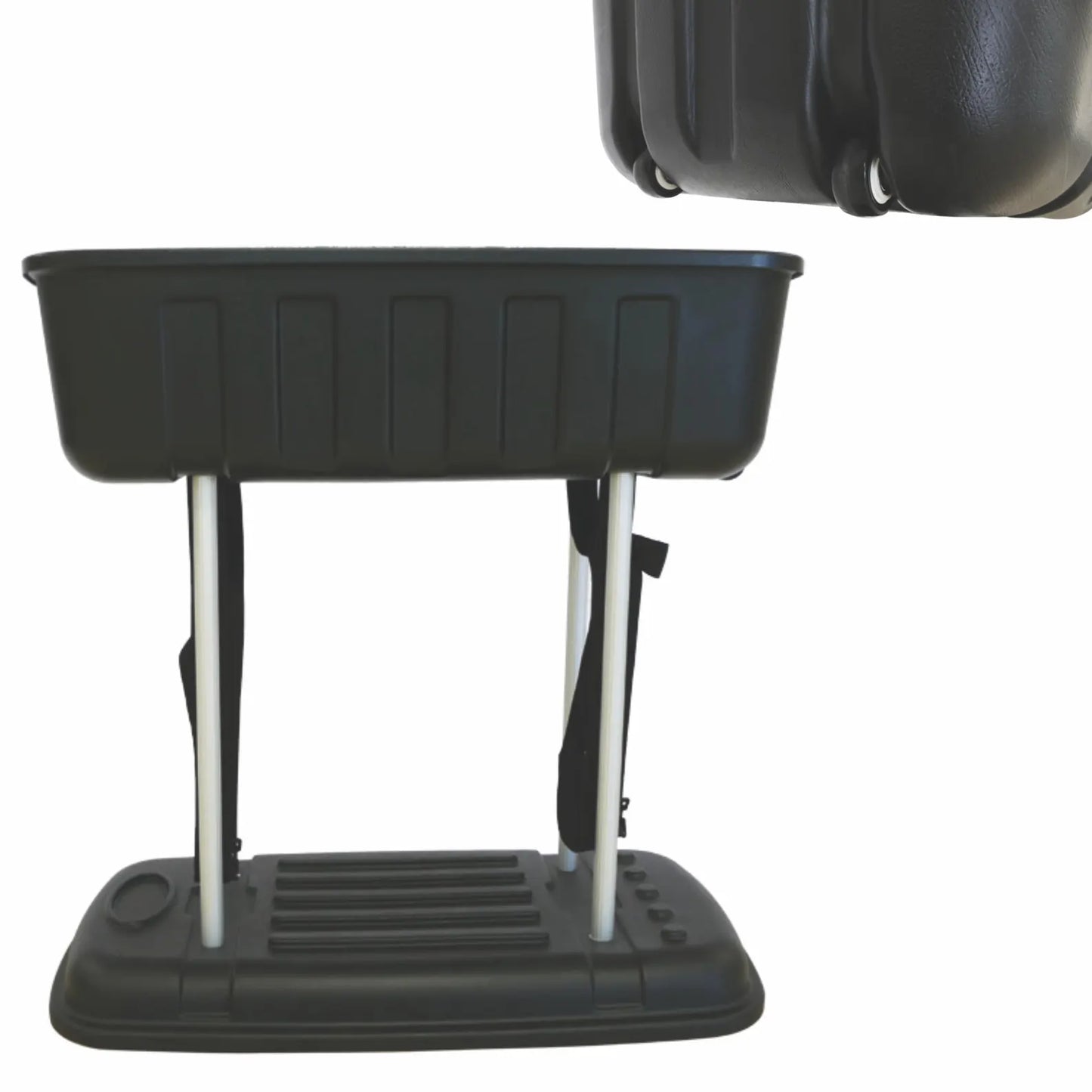 Custom Full Color Hard Trolley Case Counter Style Podium