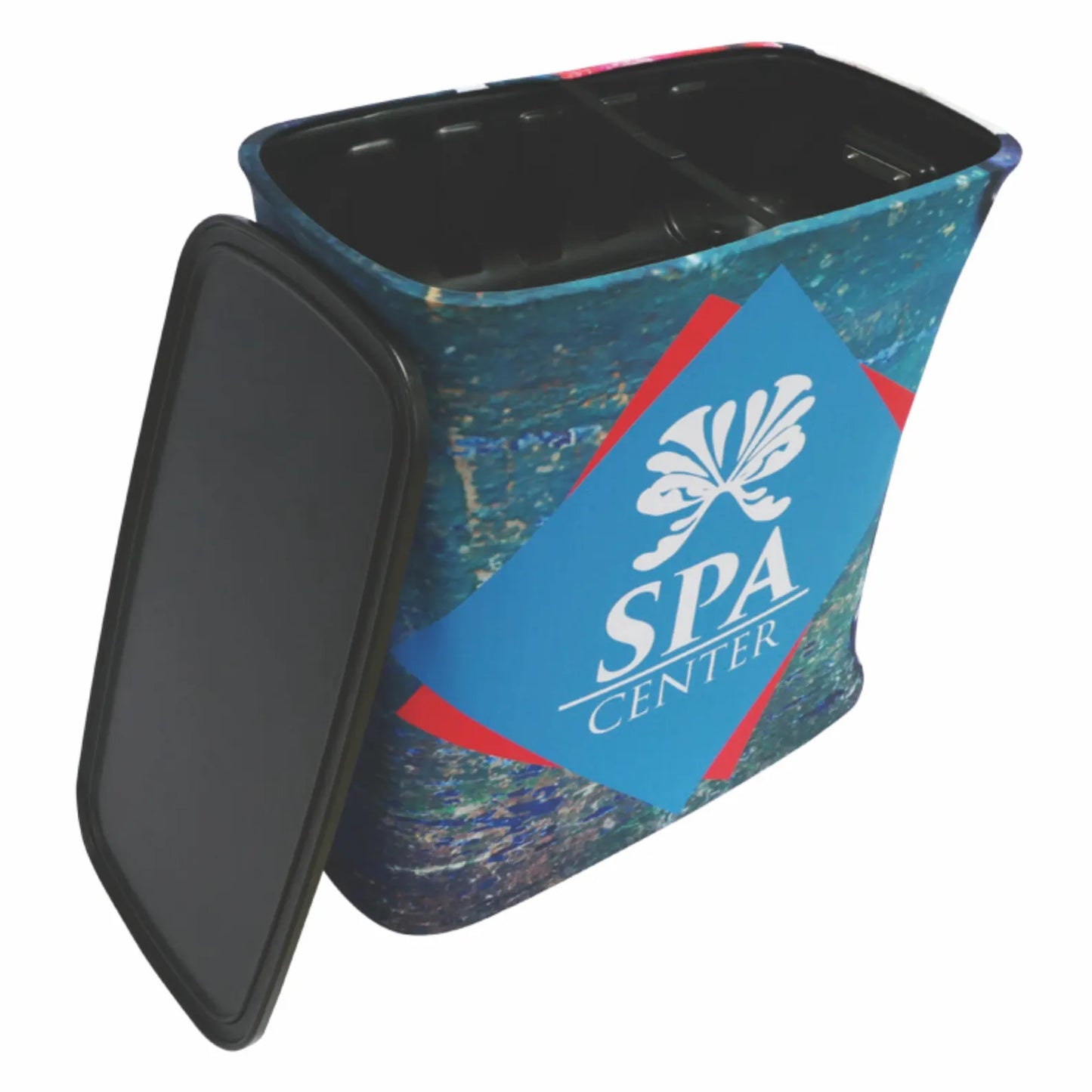 Custom Full Color Hard Trolley Case Counter Style Podium