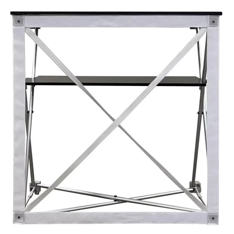 Custom Full Color Economy Pop-Up Frame Counter Height Podium