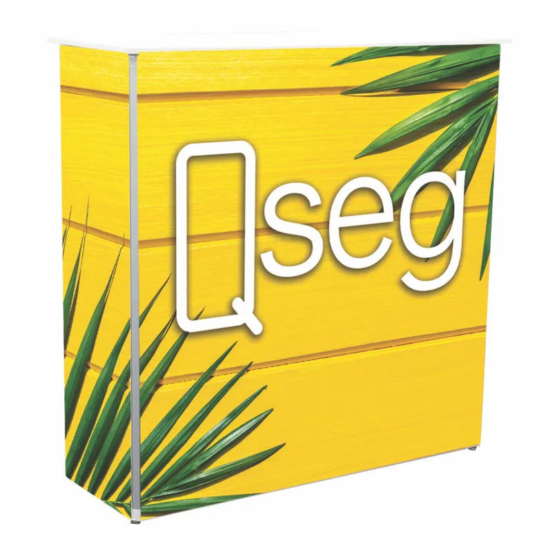Custom Full Color Q-SEG Counter Height Podium