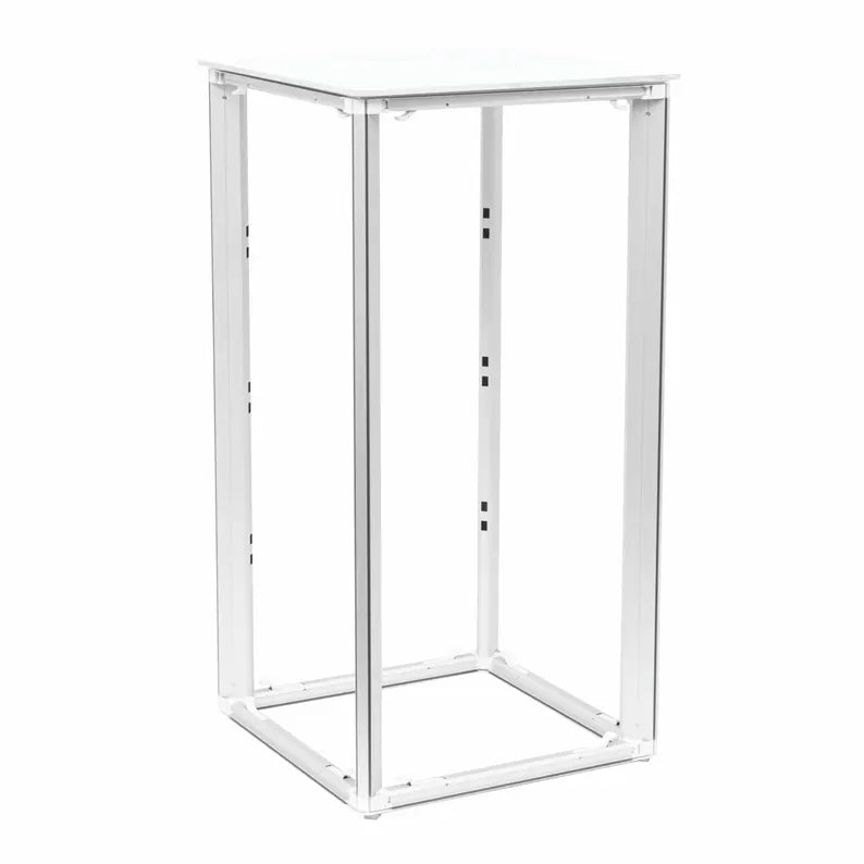Custom Full Color Q-SEG Square Counter Height Podium