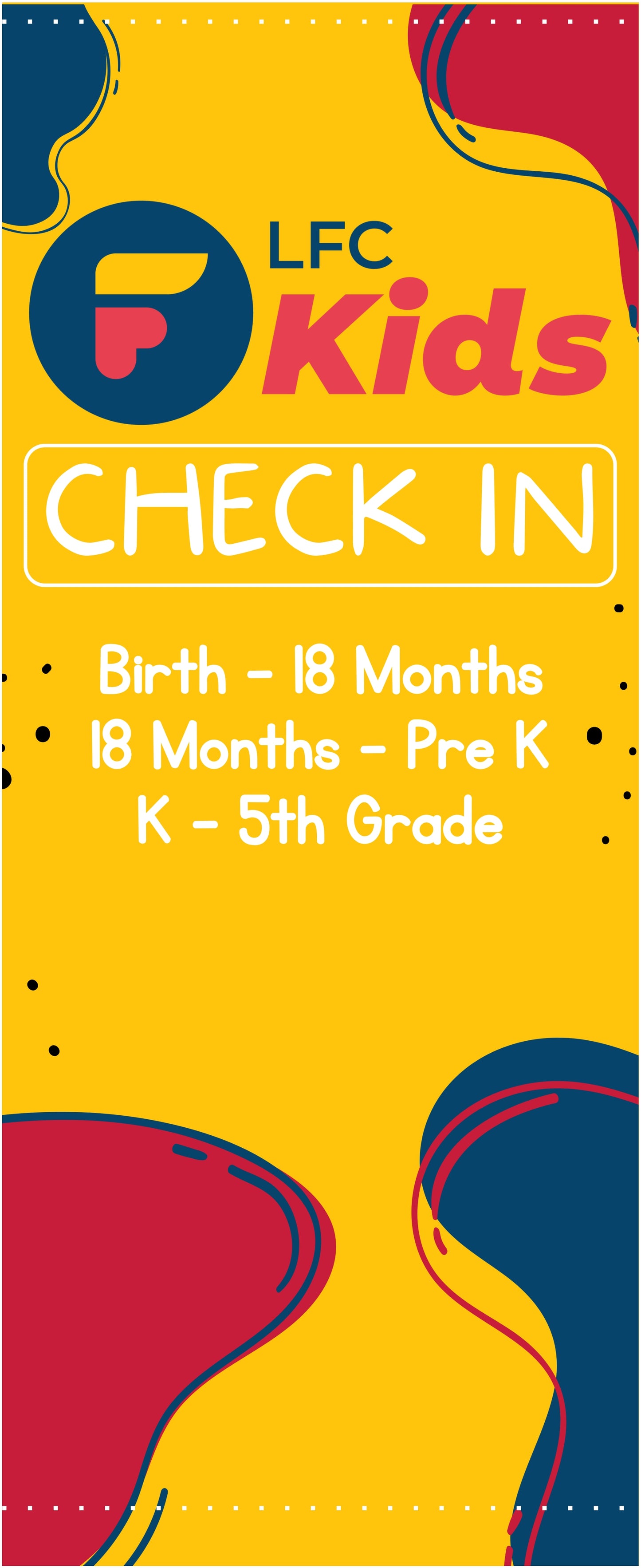 Custom Retractable Banner - Lakeland Family Church