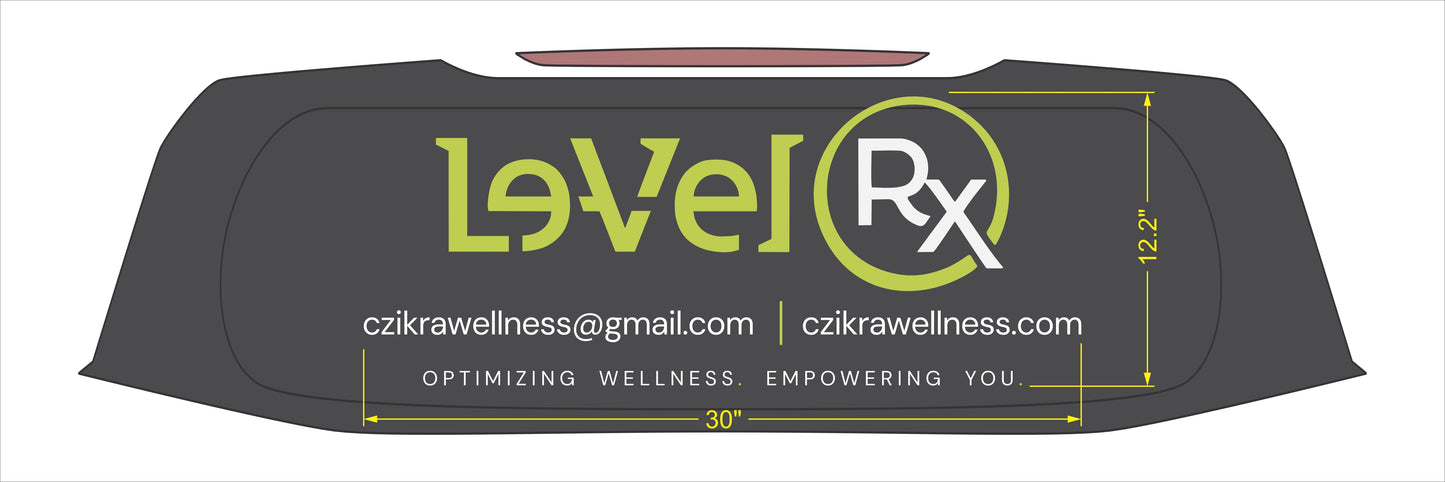 Level Rx Custom Decal - Czikra 2026