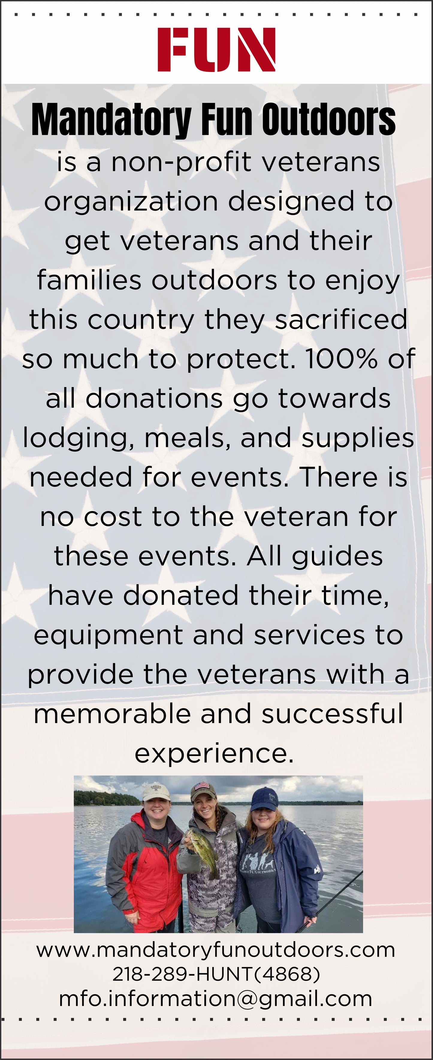 Custom Banner - Mandatory Fun Outdoors 2025