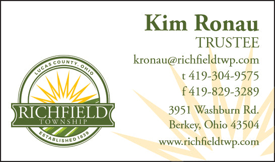 Custom Business Cards - Richfield Twp - 2026