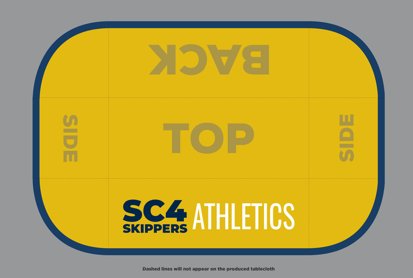 Custom Tablecloth - SC4 Athletics