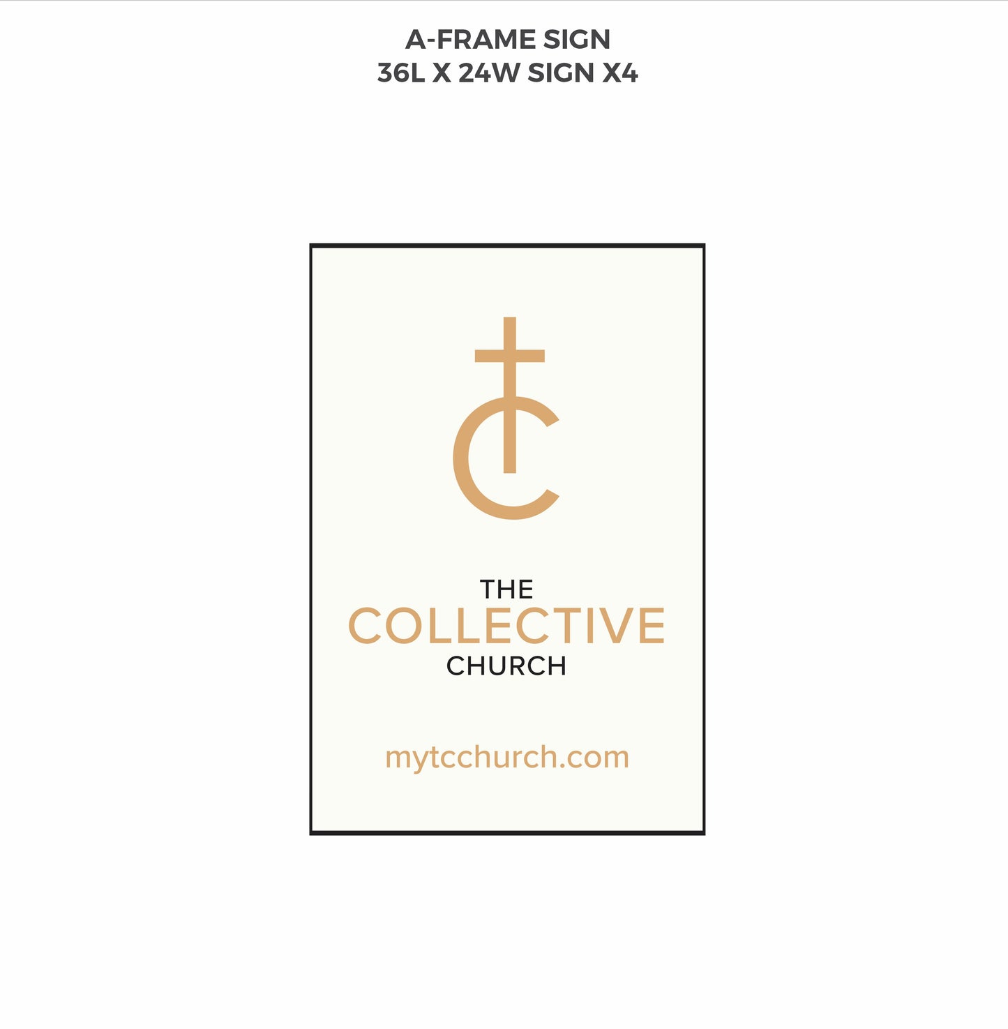 A-Frame Inserts - The Collective Church