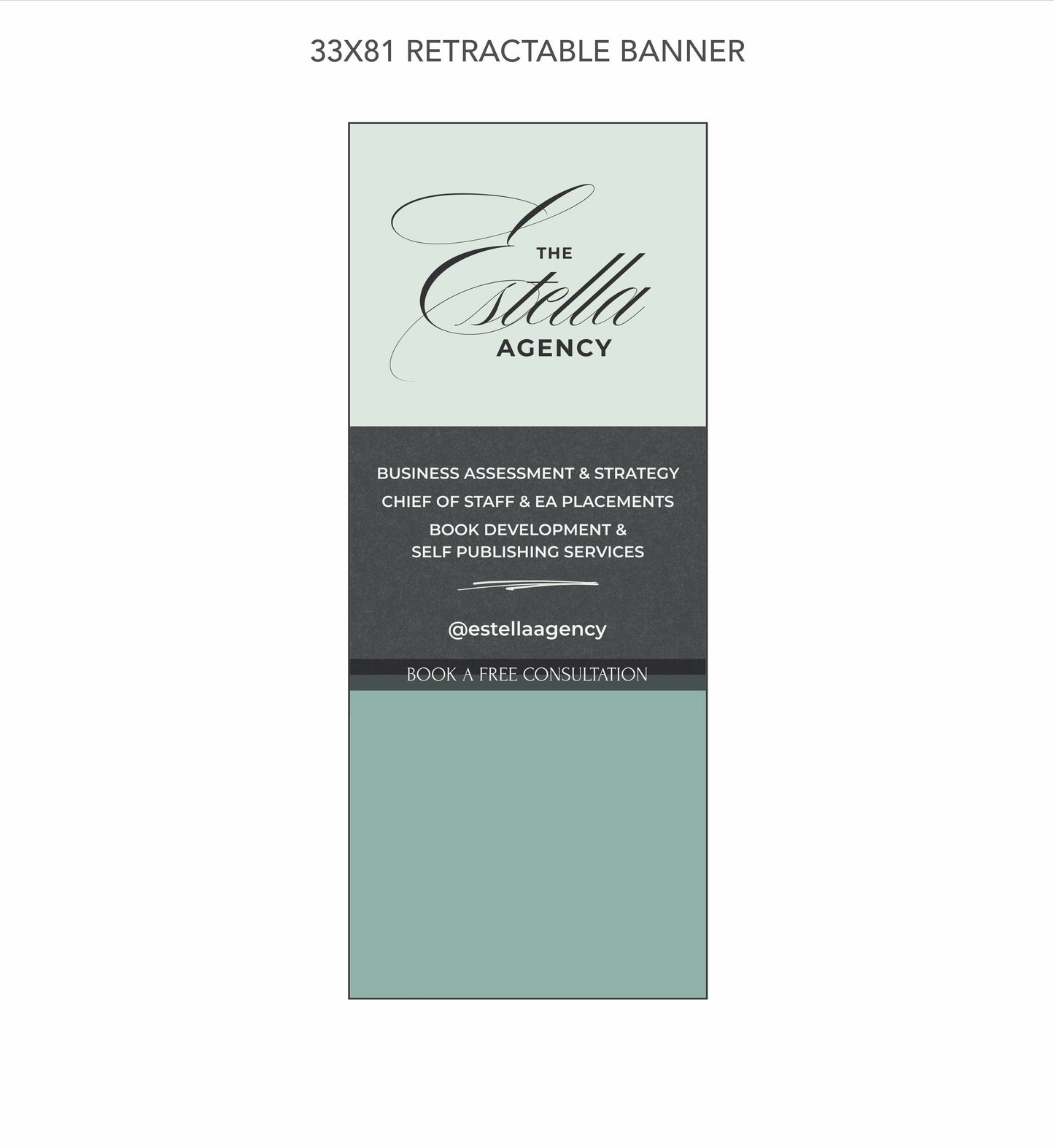 Custom Retractable Banner - Estella