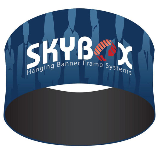 Skybox 10ft x 32in Hanging Banner Circle Display