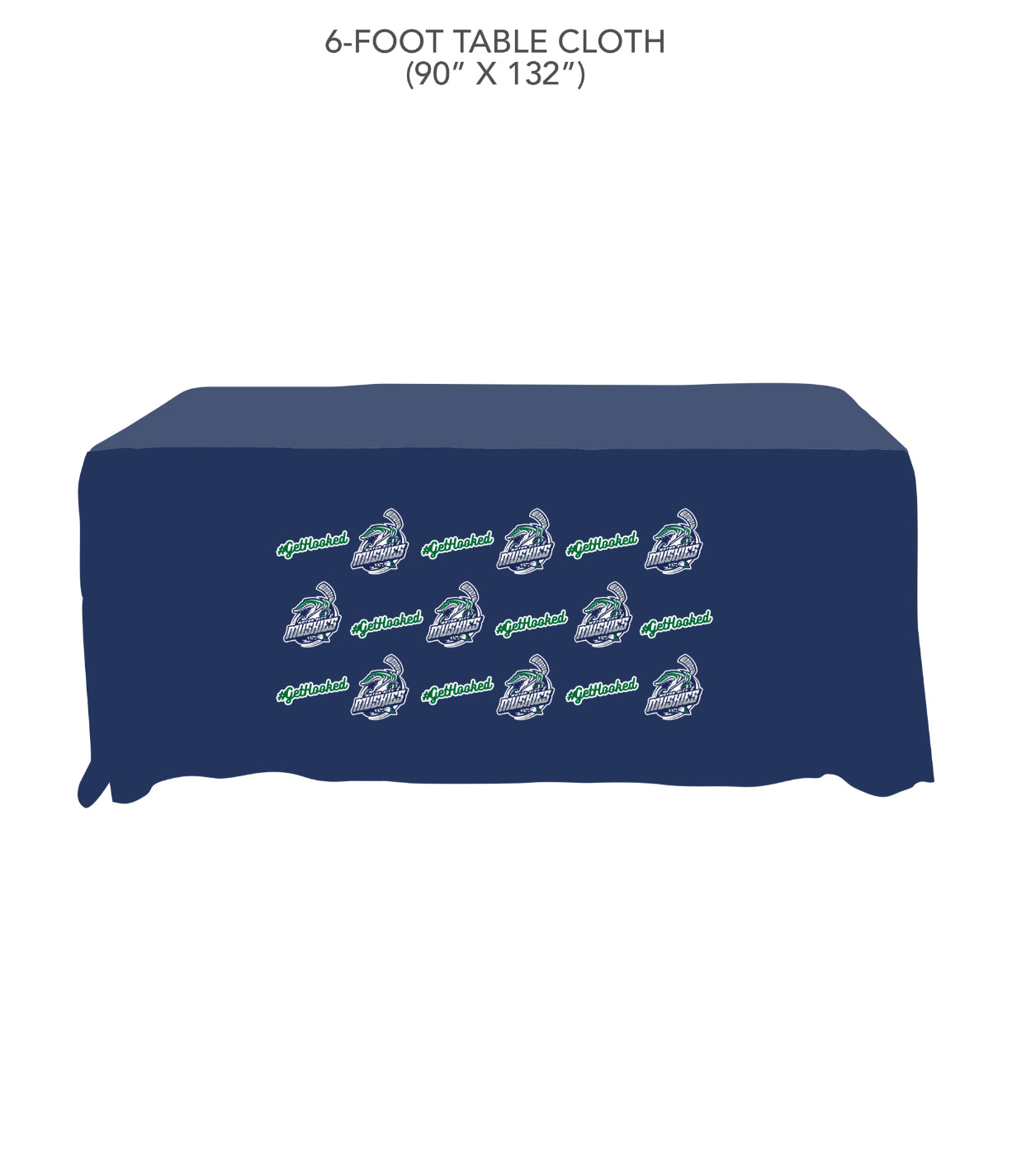 Custom Tablecloth - Muskies