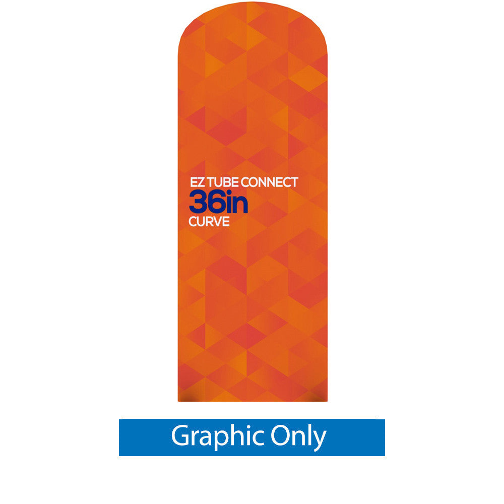 3 ft. EZ Tube Connect Curved Top Display