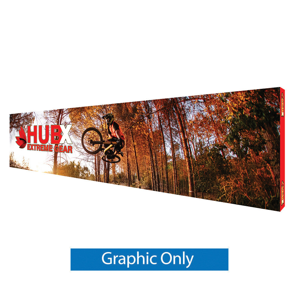 30 x 7.5 ft. RPL Fabric Pop Up Display - Straight Style